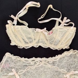 Agent Provocateur lace balconette bra - 34B